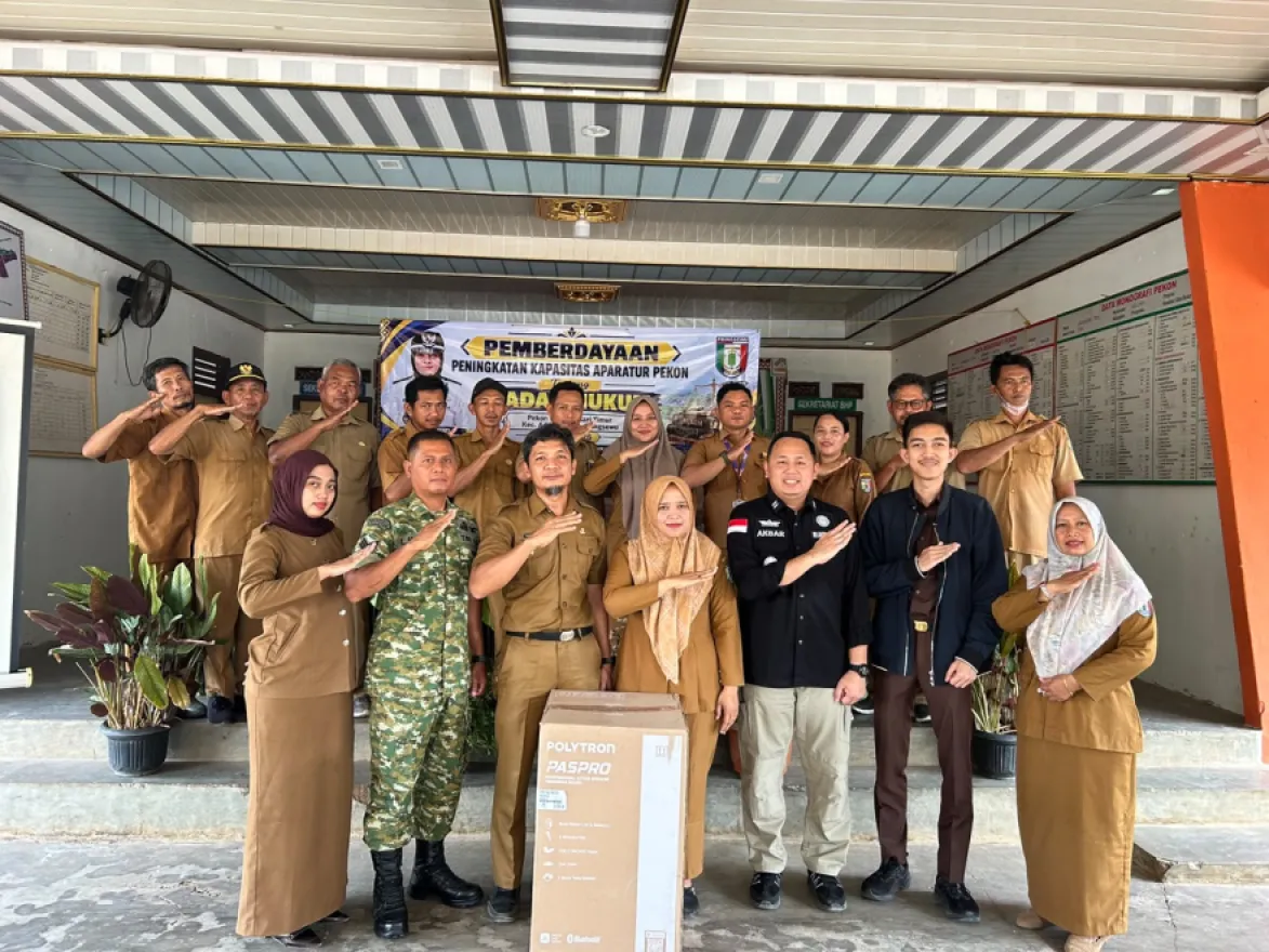 PEMBERDAYAAN PENINGKATAN KAPASITAS APARATUR PEKON DALAM MEWUJUDKAN PEKON SADAR HUKUM